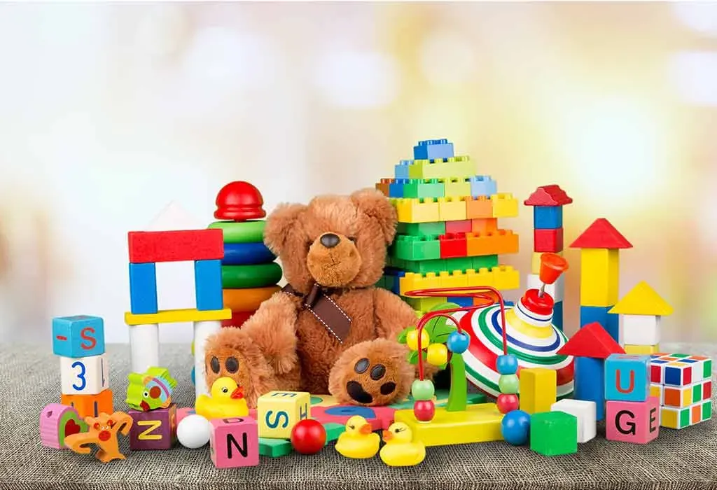 Colorful toys on display — LeelineToys manufacturing